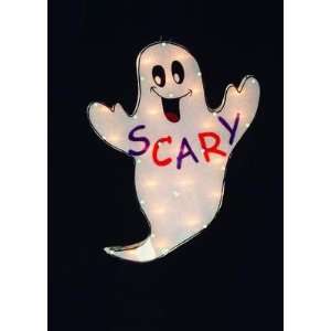  Christmas Source 650121 36 Inch LED Laser Disk BOO Ghost 