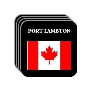  Canada   PORT LAMBTON Set of 4 Mini Mousepad Coasters 