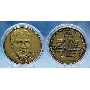 Kobe Bryant Bronze Coin 
