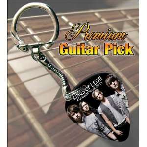  Kings Of Leon 2011 Tour Premium Guitar Pick Keyring 
