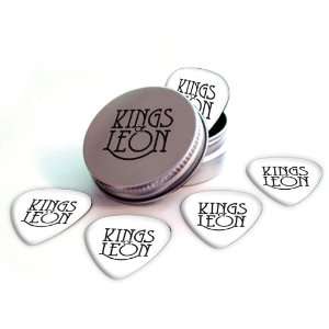  Kings of Leon Logo Electric Guitar Picks X 5 (2 Sided 