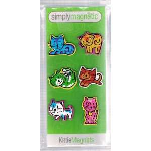  Kittie Cat Magnets (Set of 6) 