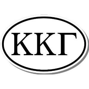  Kappa Kappa Gamma Sorority Euro Bumper Sticker Decal 