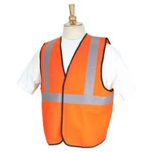   SVO100 ANSI Class 2 Economy Safety Vest with Hook and Loop   Larg