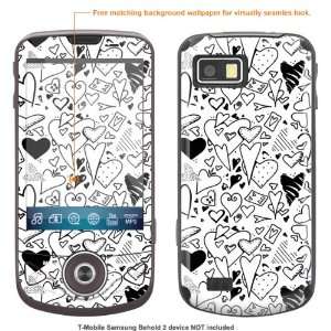 Protective Decal Skin Sticker for T Mobile Samsung Behold 2 case cover 