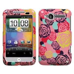  Dreamy Flowers Phone Protector Faceplate Cover For HTC 