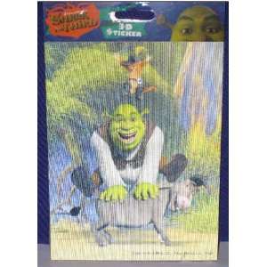  Shrek the Third 3 D sticker Toys & Games