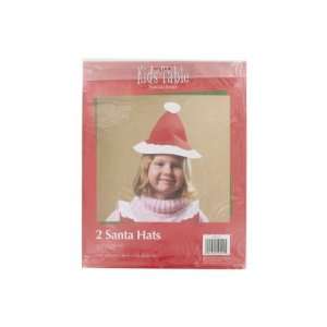   holiday fun 2 count santa hats   Case of 72   KI974 72 Toys & Games