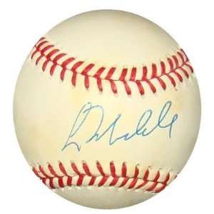  Greg Maddux SIGNED Official NL Baseball CUBS   Autographed 
