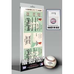   World Series Mini Mega Ticket   Los Angeles Dodgers