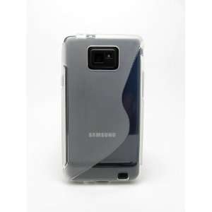  Samsung Galaxy S2 (i9100) TPU Gel S Line Wave Case and 