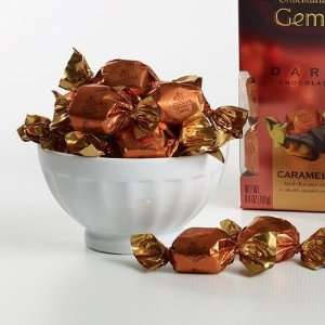 Godiva, Gems Dark Chocolate Caramels, 6   3.5 Ounce Bars  