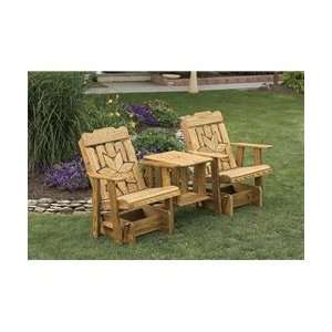  Amish Deluxe Settee Glider