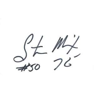  Steve Mix Former NBA Player Authentic Autographed 3x5 Card 