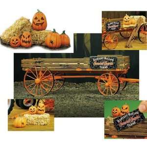  1/12 Halloween Hayride Wagon Toys & Games