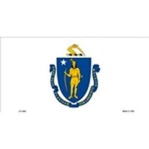 Massachusetts Flag License Plate Plates Tag Tags Plates Tag Tags Plate 