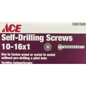 Gilmour ACE DRYWALL SCREWS 46178 ACE Sheet Metal Screw, Pan Head # 10 