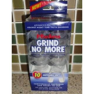 Plackers Grind no More Teeth Grinding Guard, Night Time Use 10 ea