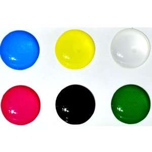  Colorful Home Button Sticker for Iphone 4g/4s Ipad2 Ipod 
