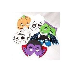  Foam Halloween Masks   12pk Toys & Games
