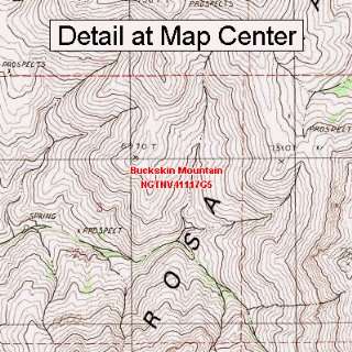   Map   Buckskin Mountain, Nevada (Folded/Waterproof)