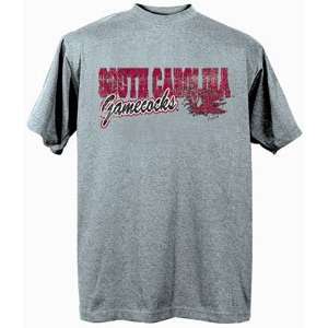   Carolina Gamecocks USC NCAA Dark Ash Short Sleeve T Shirt 2Xlarge