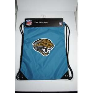   Jaguars NFL Team Cinch Drawstring Backpack 