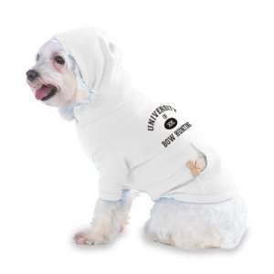   HUNTING Hooded (Hoody) T Shirt with pocket for your Dog or Cat LARGE