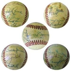  New York Yankees Great Autographed Baseball Sports 