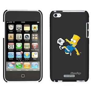  Soccer Bart Simpson on iPod Touch 4 Gumdrop Air Shell Case 