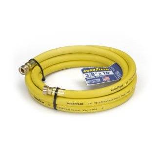   by 10 Feet 250 PSI Lead In Rubber Air Hose With 1/4 Inch MNPT Ends