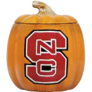   Carolina State Wolfpack Halloween Pumpkin Candy Bowl