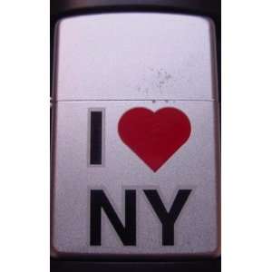  Zippo   I LOVE NEW YORK