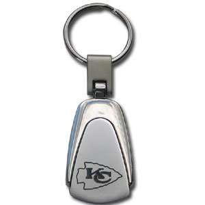  Kansas City Chiefs Key Ring w/Laser Etched Team Logo   NFL 