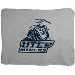  UTEP Miners Gray 47x60 Stadium Blanket