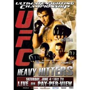  UFC 53 Autographed Poster 
