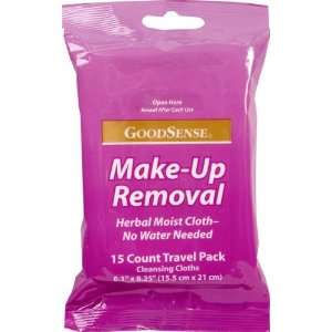  Good Sense Make Up Remover Wipes Travel Pack Case Pack 24 