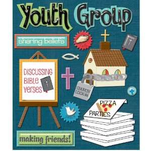  K&Company Youth Group Sticker Medley Arts, Crafts 