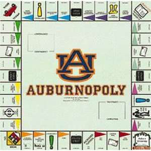  Auburn Tigers Monopoly Game Toys & Games