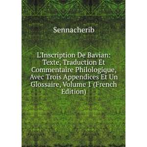  LInscription De Bavian Texte, Traduction Et Commentaire 
