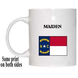  US State Flag   MAIDEN, North Carolina (NC) Mug 