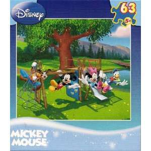  Disney Micky Mouse Playground 63 Piece Puzzle Toys 