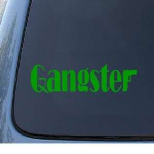 GANGSTER   Mafia Organized Crime   Car, Truck, Notebook, Vinyl Decal 