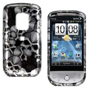 HTC Hero Crystal Case Black Skull (Sprint)