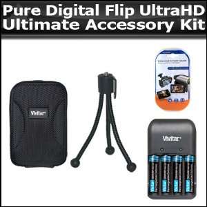  Ultimate Accessory Kit For The Pure Digital Flip UltraHD 