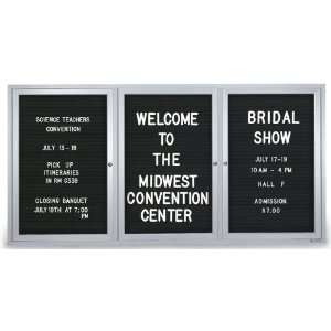   48 Outdoor Enclosed Letterboard by United Visual