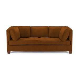   Sofa 86, Tuscan Leather, Bourbon, Down Blend