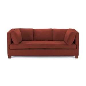   Sofa 86, Tuscan Leather, Wildberry, Down Blend