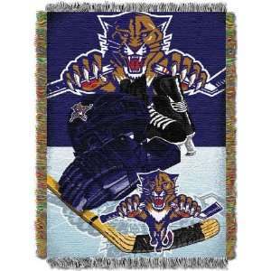  NHL Florida Panthers Home Ice Advantage 48x60 Tapestry 