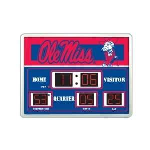 Mississippi Rebels Scoreboard Clock 